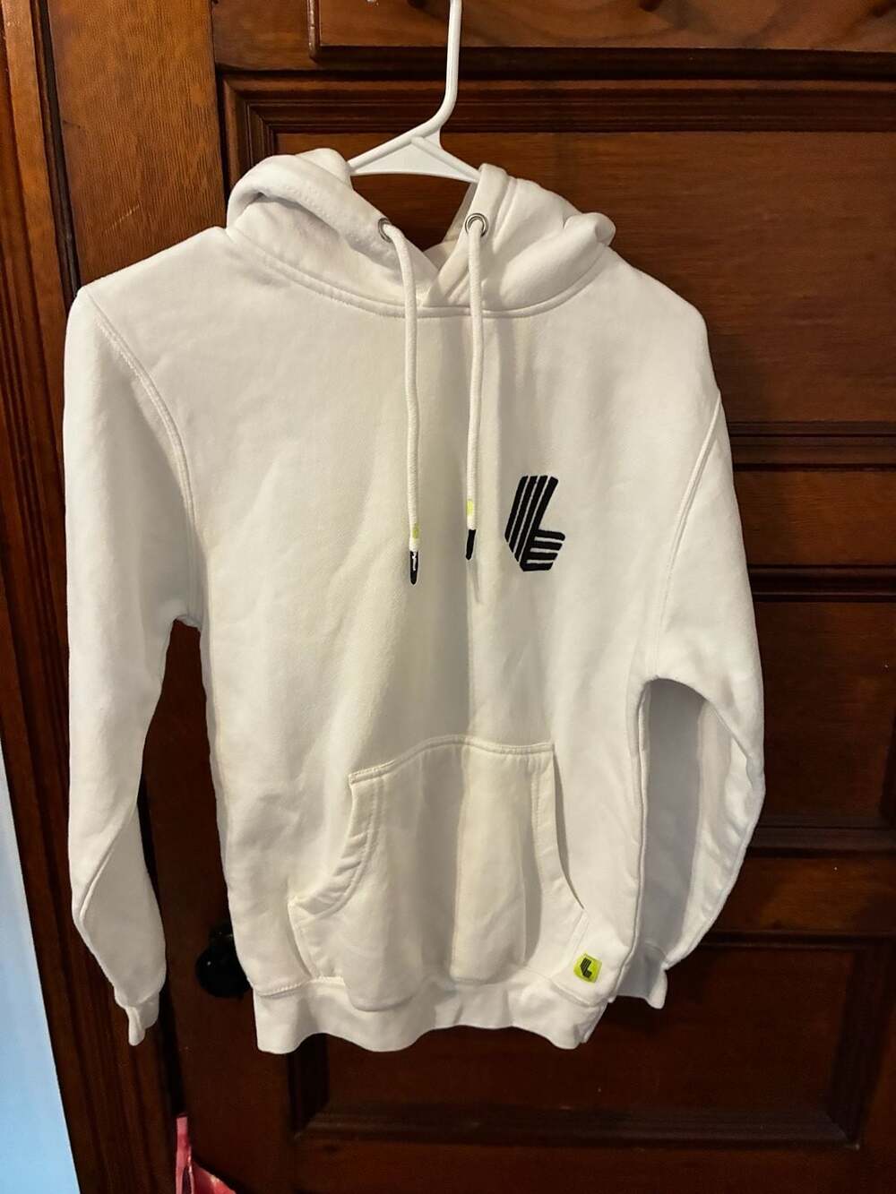 LIV Golf White Pullover Hoodie with Embroidered Logo Size S